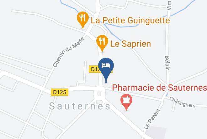 Gironde - Chambres D'hotes Les Ormeaux Maps