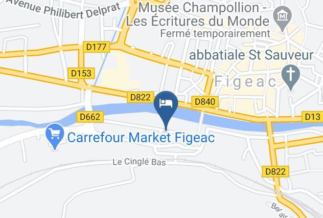 Lot - Chambres D'hotes Les Pratges Maps