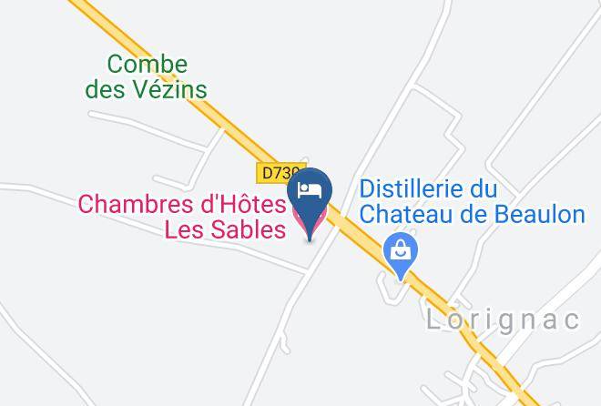 Charente Maritime - Chambres D'hotes Les Sables Maps