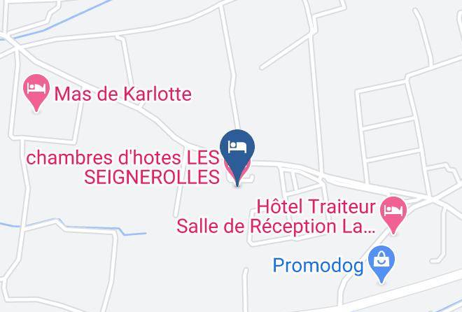 Vaucluse - Chambres D'hotes Les Seignerolles Maps