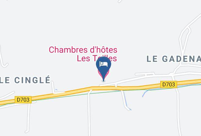 Dordogne - Chambres D'hotes Les Teilles Maps
