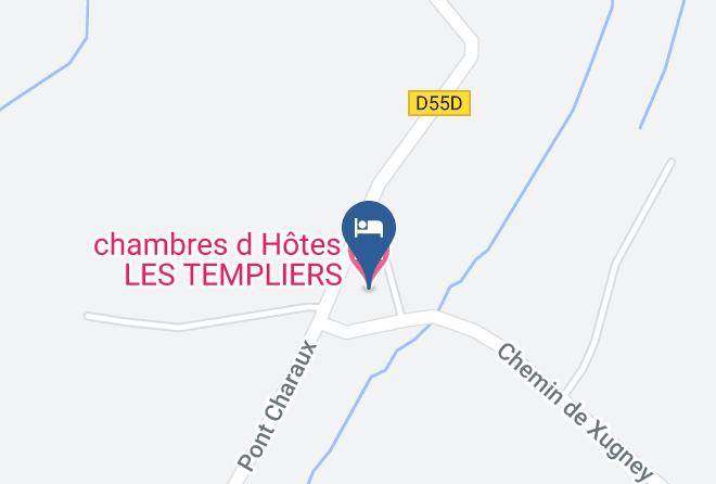 Vosges - Chambres D Hotes Les Templiers Maps