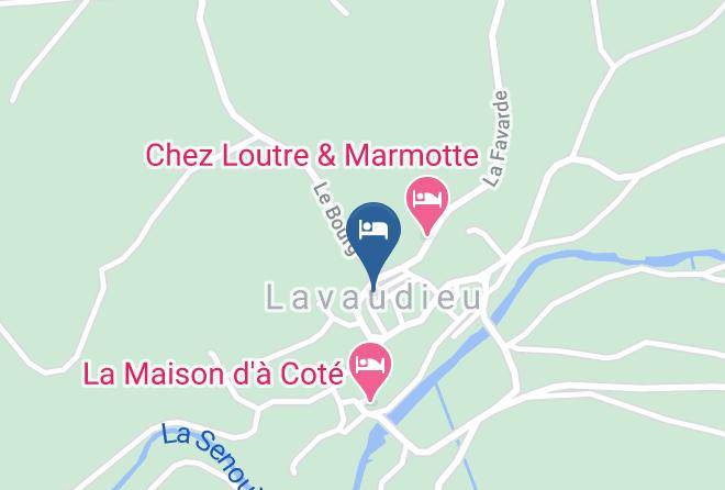 Haute Loire - Chambres D'hotes Les Terrasses De L'abbaye Maps
