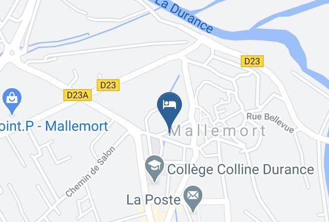Bouches Du Rhone - Chambres D Hotes Les Tournesols A Mallemort Maps