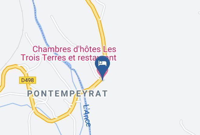 Loire - Chambres D'hotes Les Trois Terres Et Restaurant Maps