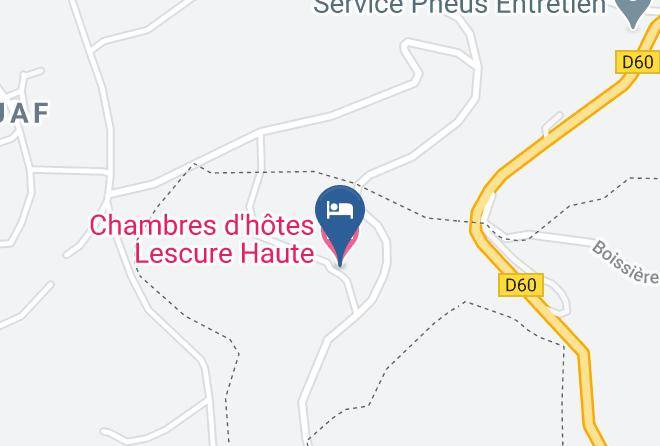 Correze - Chambres D'hotes Lescure Haute Maps