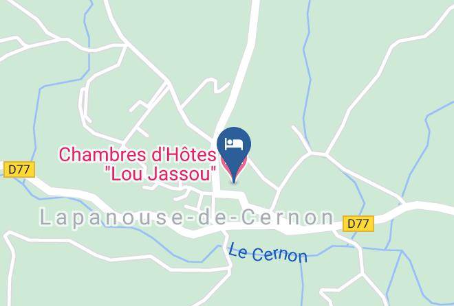 Aveyron - Chambres D'hotes Lou Jassou Maps