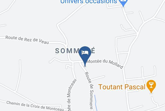 Saone Et Loire - Chambres D'hotes Macon La Cadole Maps