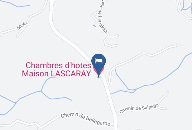 Pyrenees Atlantiques - Chambres D'hotes Maison Lascaray Maps