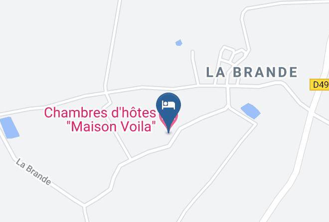 Indre - Chambres D'hotes Maison Voila Maps