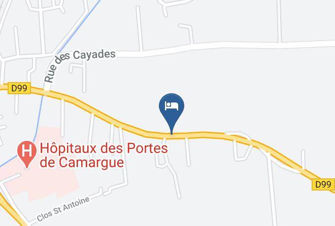 Bouches Du Rhone - Chambres D'hotes Mas Allard Maps