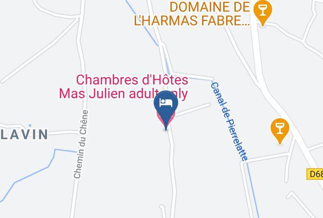 Vaucluse - Chambres D'hotes Mas Julien Maps