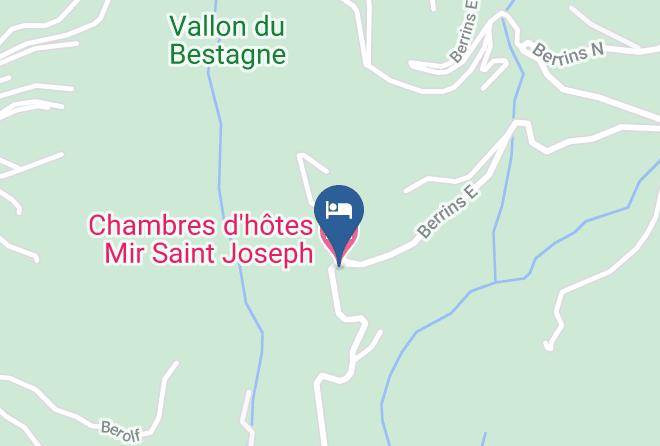 Maritime Alps - Chambres D'hotes Mir Saint Joseph Maps