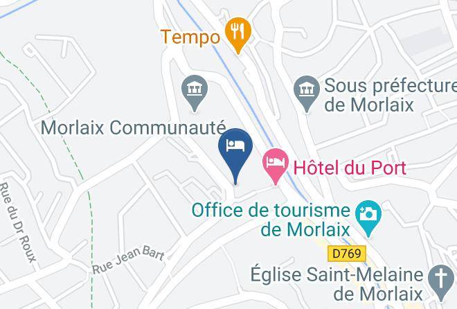 Finistere - Chambres D'hotes Morlaix Avec Piscine Maps