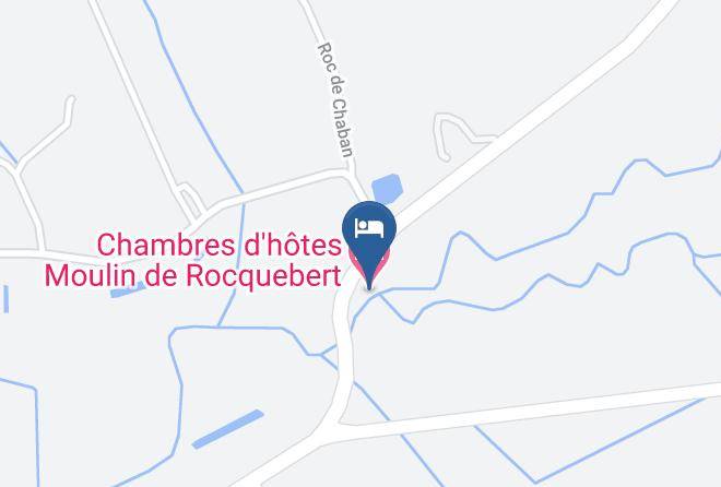 Lot Et Garonne - Chambres D'hotes Moulin De Rocquebert Maps