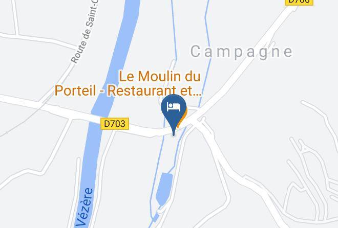 Dordogne - Chambres D'hotes Moulin Du Porteil Maps