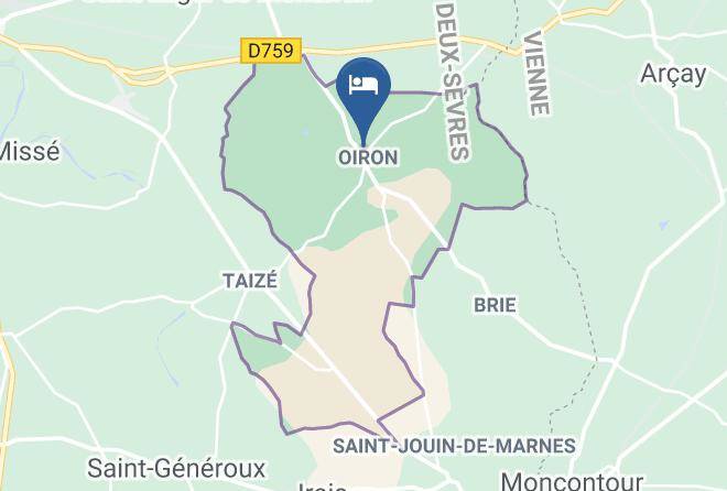 Deux Sevres - Chambres D'hotes Oiron Maps