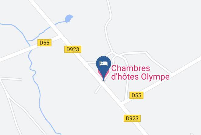 Cher - Chambres D'hotes Olympe Maps