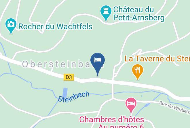 Bas Rhin - Chambres D'hotes Petit Arnsbourg Maps