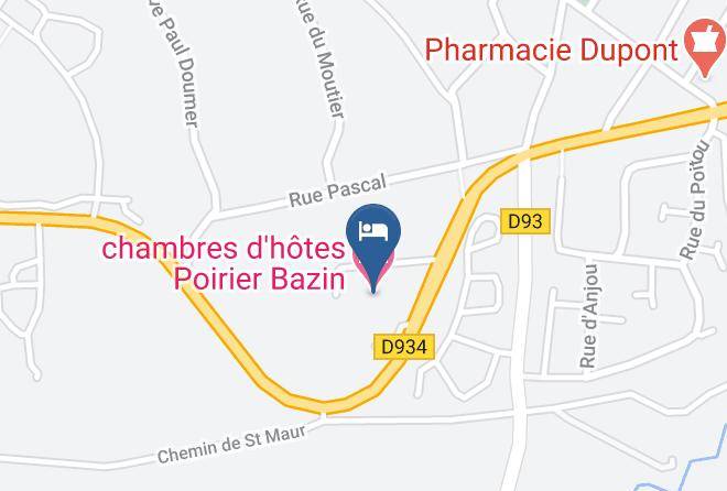 Seine Et Marne - Chambres D'hotes Poirier Bazin Maps