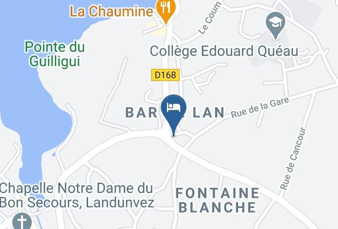 Finistere - Chambres D'hotes Portsall Maps