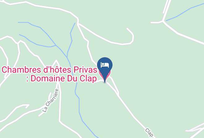 Ardeche - Chambres D'hotes Privas Domaine Du Clap Maps