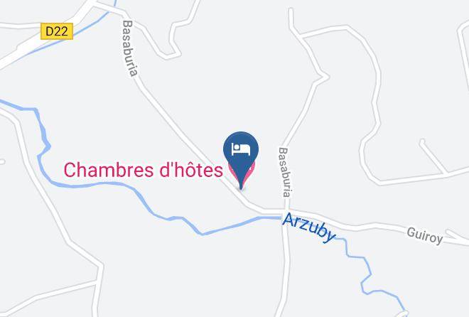 Pyrenees Atlantiques - Chambres D'hotes Maps