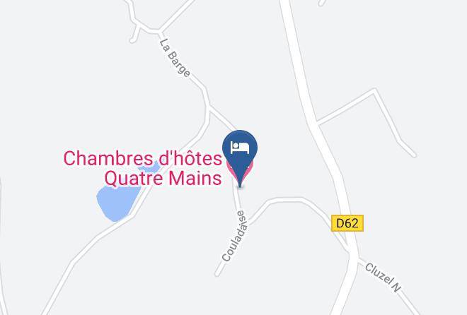 Puy De Dome - Chambres D'hotes Quatre Mains Maps