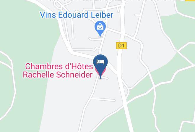 Haut Rhin - Chambres D'hotes Rachelle Schneider Maps