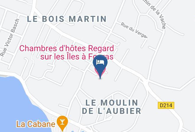 Charente Maritime - Chambres D'hotes Regard Sur Les Iles A Fouras Maps