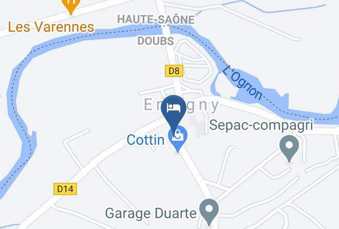 Chambres D'hotes Rosabonheur Map