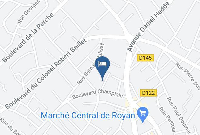 Charente Maritime - Chambres D'hotes Royan Centre Maps