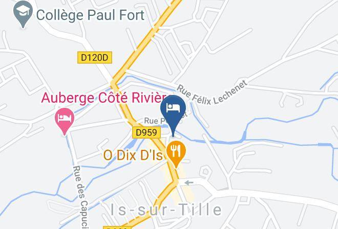 Cote D Or - Chambres D'hotes San Remo Maps