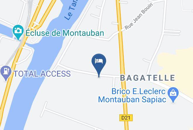 Tarn Et Garonne - Chambres D'hotes Sapiac Maps