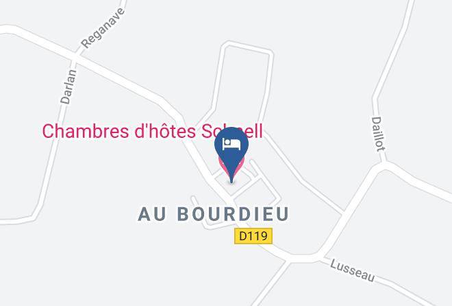 Gironde - Chambres D'hotes Schnell Maps