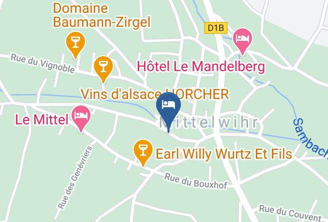 Haut Rhin - Chambres D'hotes Siegler Helene Maps