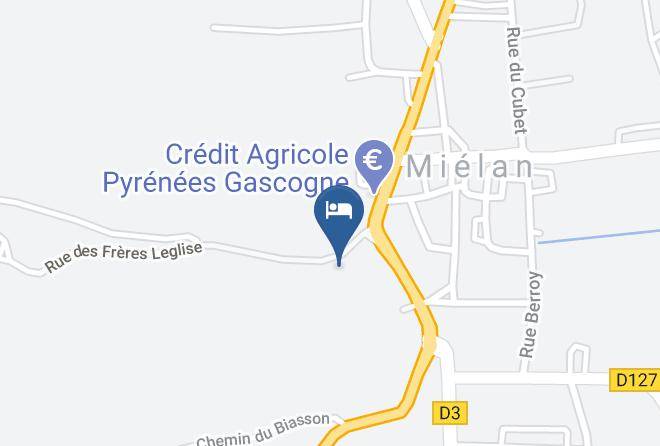 Chambres D'hotes Sous La Glycine Map