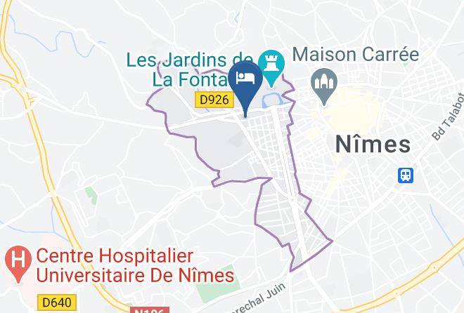 Gard - Chambres D'hotes Sous Le Neflier Maps