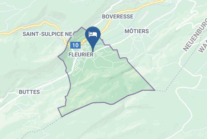 Val De Travers - Chambres D'hotes T'22 Maps