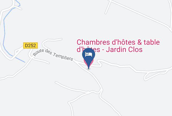 Aude - Chambres D'hotes & Table D'hotes Jardin Clos Maps