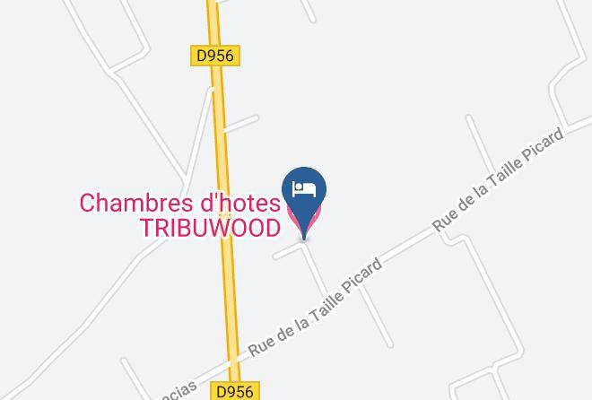 Loir Et Cher - Chambres D'hotes Tribuwood Maps