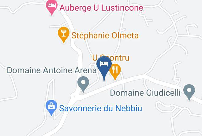 Chambres D Hotes U Fornu Map