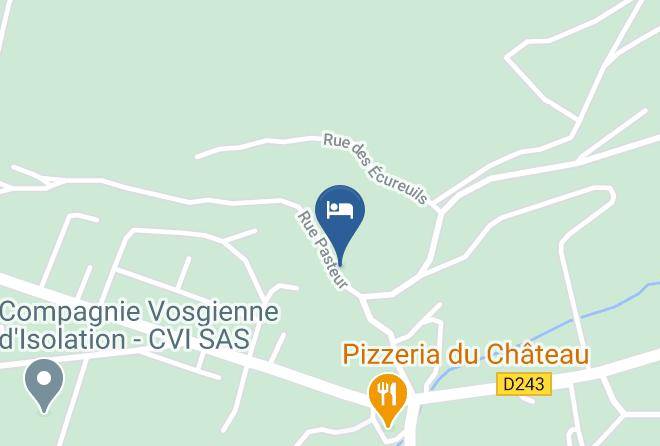 Vosges - Chambres D'hotes Vosges Maps