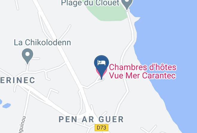 Finistere - Chambres D'hotes Vue Mer Carantec Maps
