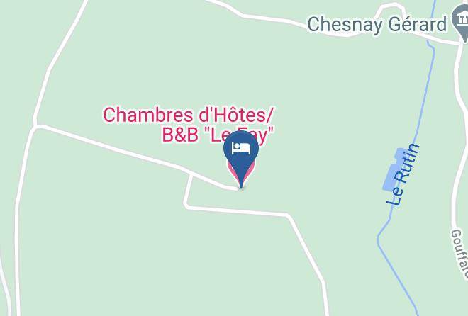 Sarthe - Chambres D'hotes B&b Le Fay Maps