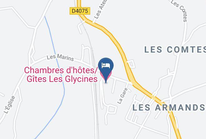 Alpes De Haute Provence - Chambres D'hotes Gites Les Glycines Maps