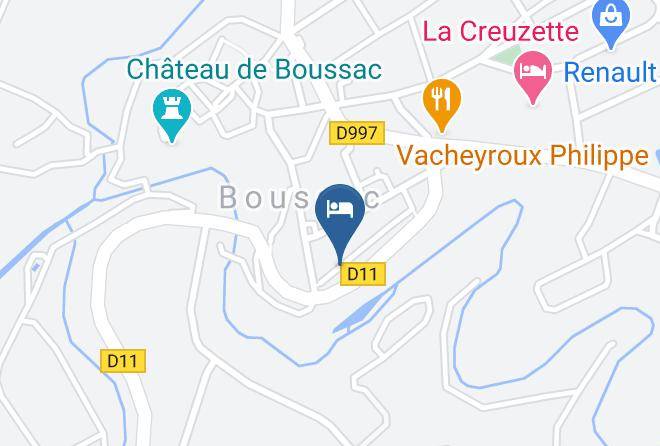 Creuse - Chambres D'hotes La Chtite Creuse Maps