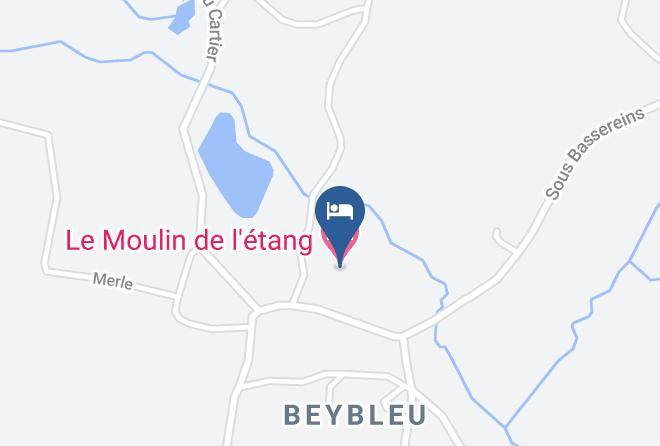 Le Moulin De L'etang Map