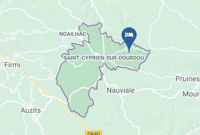 Aveyron - Chambres De Grandval Maps