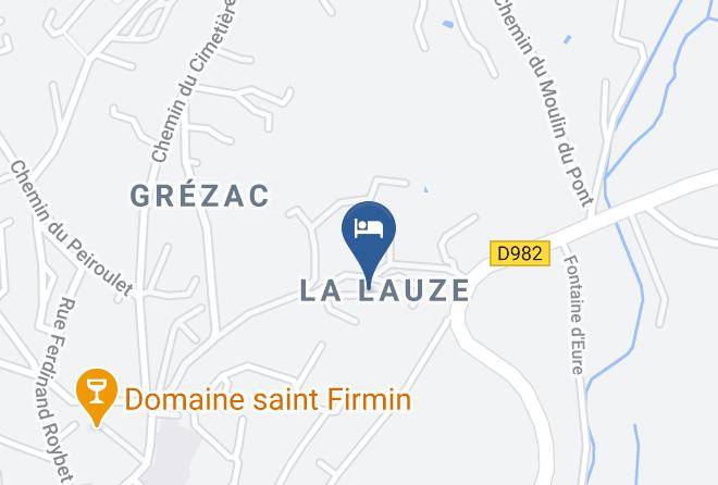 Gard - Chambres De L'artemise Maps